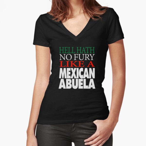 Gift For Mexican Mom Hell hath no fury' Unisex Two-Tone Hoodie