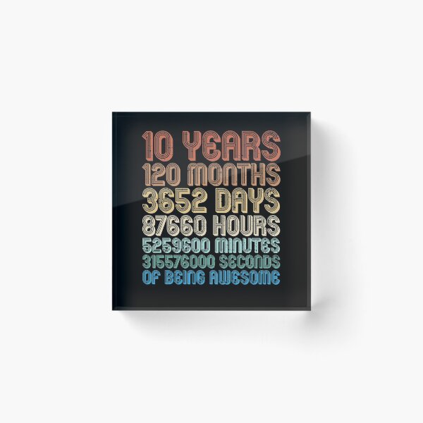 Item preview, 10th Birthday designed and sold by 4tomic.