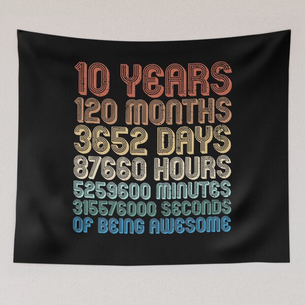 Item preview, 10th Birthday designed and sold by 4tomic.