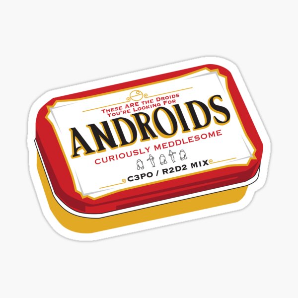 Androids Sticker