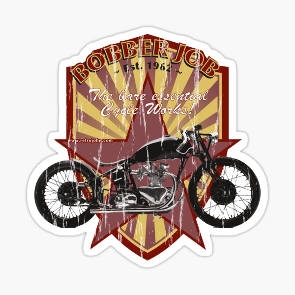 Old Motorcycle Stickers for Sale