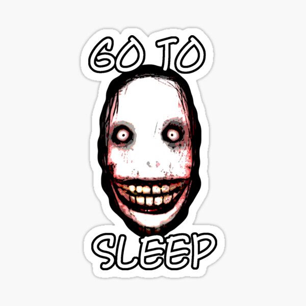 Creepypasta Jeff the Killer Sticker for Sale by HeyitsSmile