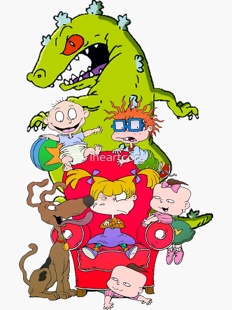 "rug rats" Sticker by iheartcory Redbubble