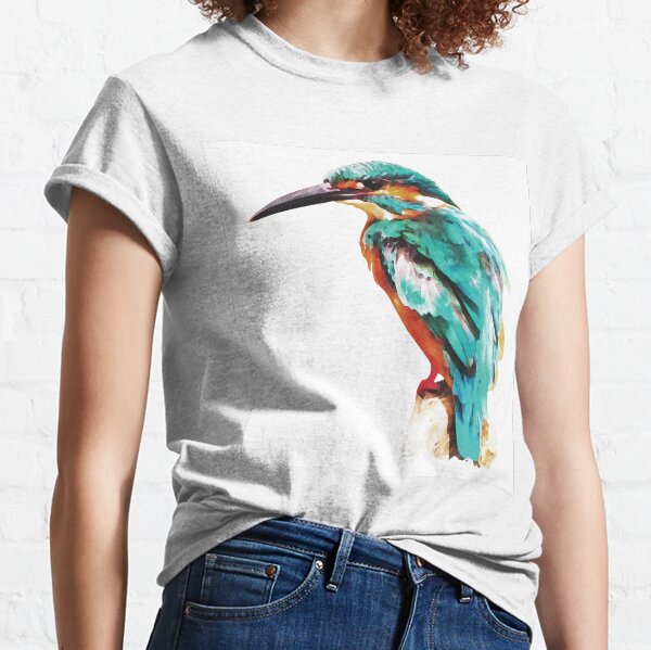 Kingfisher bird Classic T-Shirt
