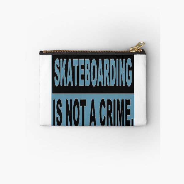 Item preview, Skateboarding is Not a Crime designed and sold by SerpentSkyArts.