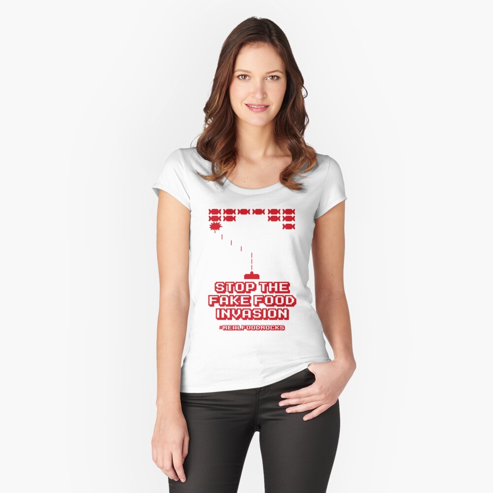 Item preview, Fitted Scoop T-Shirt designed and sold by phcukorg.