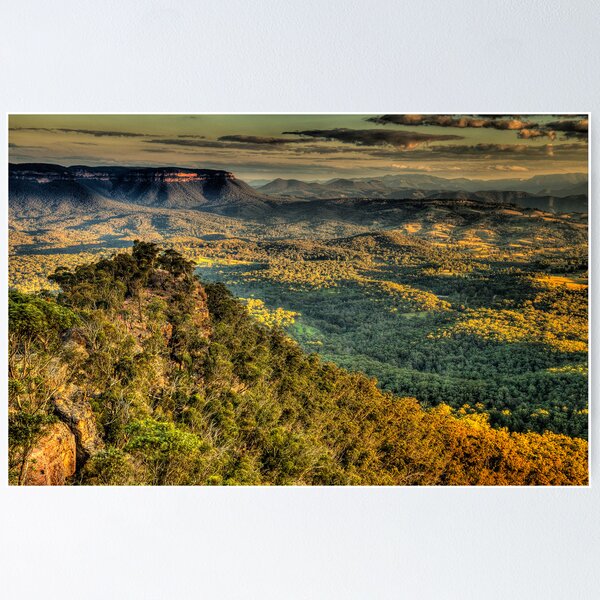 Item preview, I Love Her Far Horizons (25 Shot HDR Pano)- Shippley Plateau, Blue Mountains  designed and sold by Salieri1627.