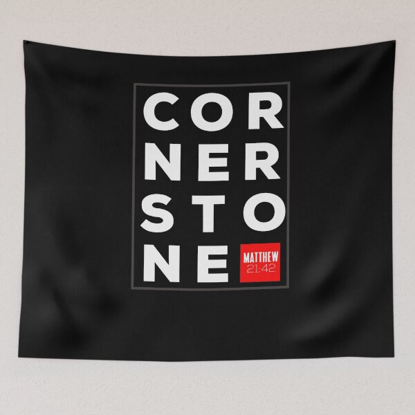 Item preview, The stone that the builders rejected has become the cornerstone - Matthew designed and sold by PincGeneral.