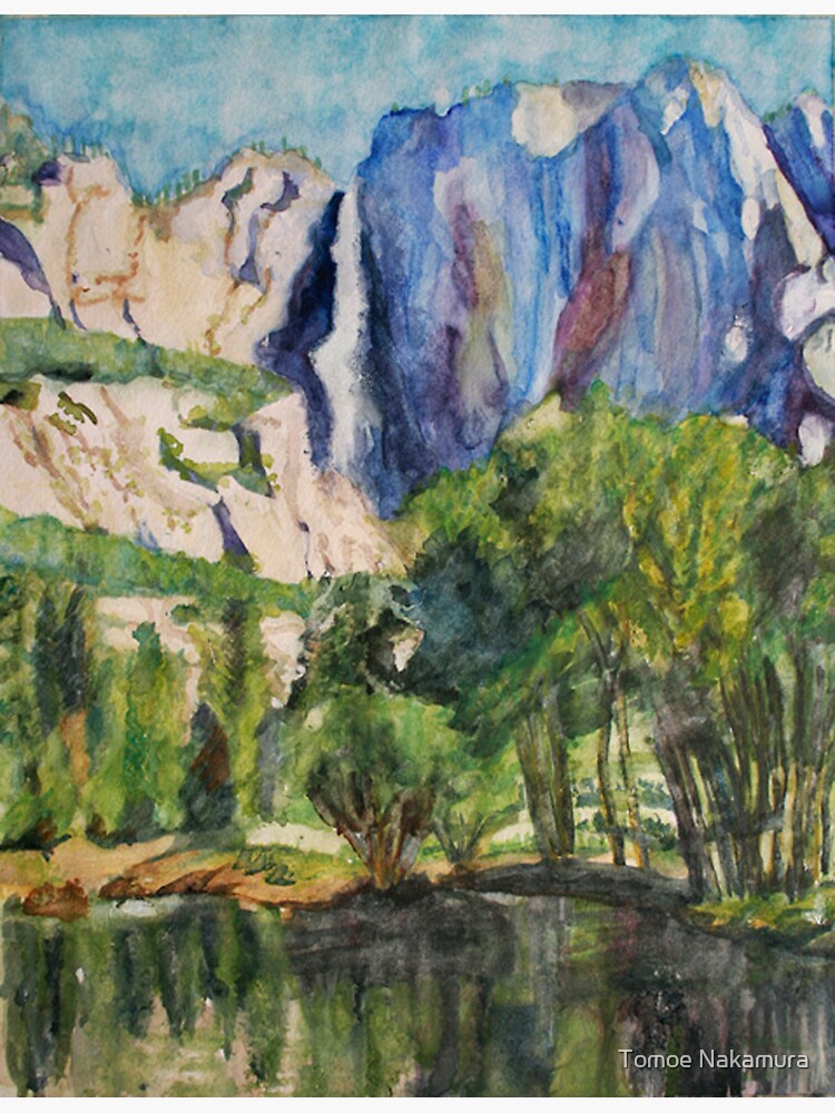 Thumbnail 3 of 3, Poster, Yosemite Fall designed and sold by tomoenk6.