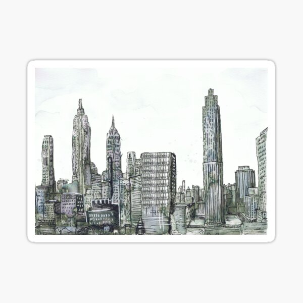 Item preview, New York Skyline designed and sold by Tristan Klein.