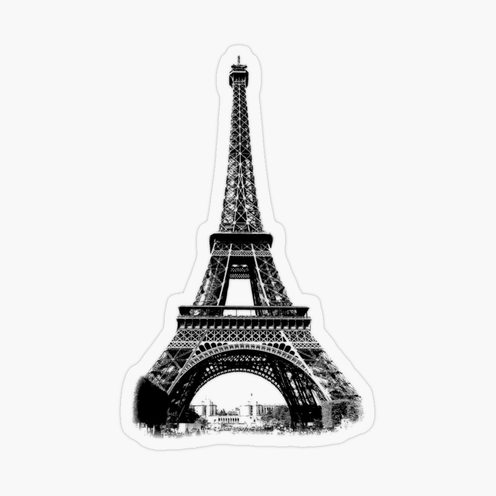 Laser Engraved Paris Dog ID Tag Personalized Eiffel Tower 