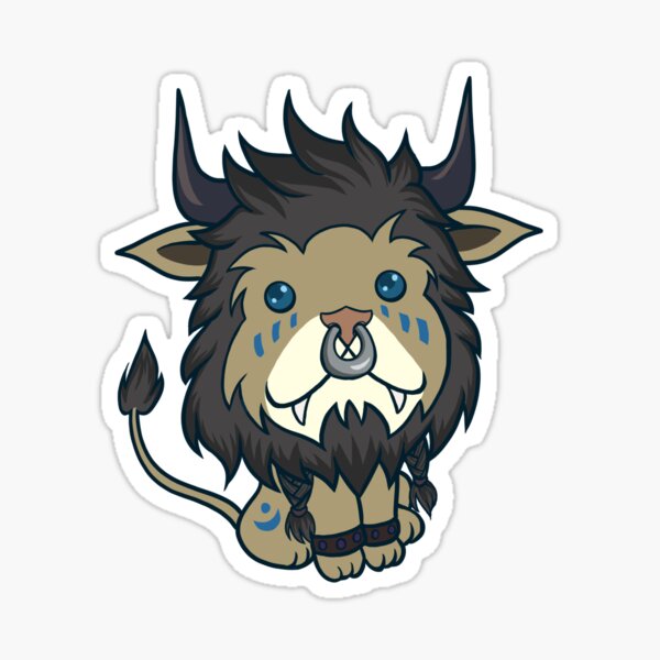 Item preview, Blue Feral Druid designed and sold by Lilena.