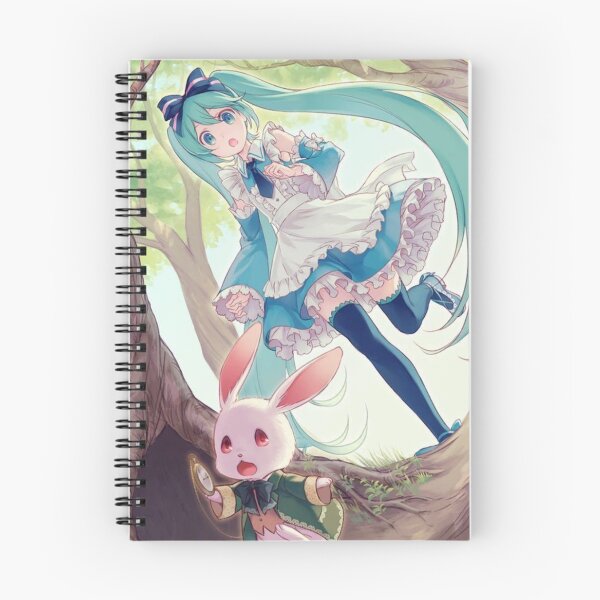 Item preview, Miku in Wonderland ft. the rabbit designed and sold by Ellenaia.