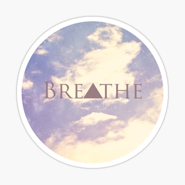 Breathe Sticker
