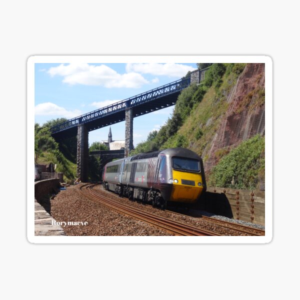 Cross Country 43357 at Teignmouth Sticker