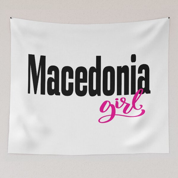 Item preview, Macedonia Girl Macedonian Macedonia Raised Me designed and sold by ProjectX23.