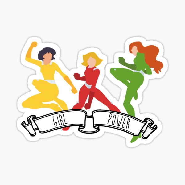 Totally Spies - Girl Power Sticker