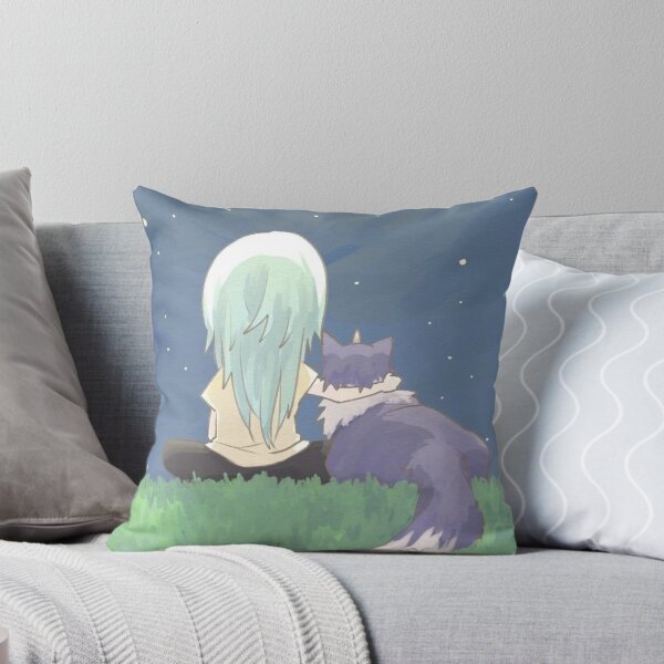 Item preview, Rimuru and Ranga at night designed and sold by Ellenaia.