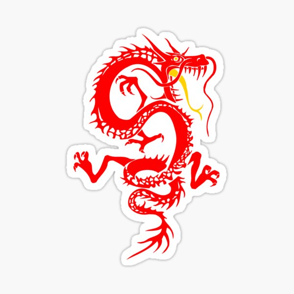 "PANLONG-2" Sticker by IMPACTEES | Redbubble