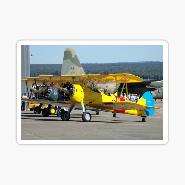 Item preview, Three Boeing Steermans, Nowra Airshow, Australia 2007 designed and sold by muz2142.