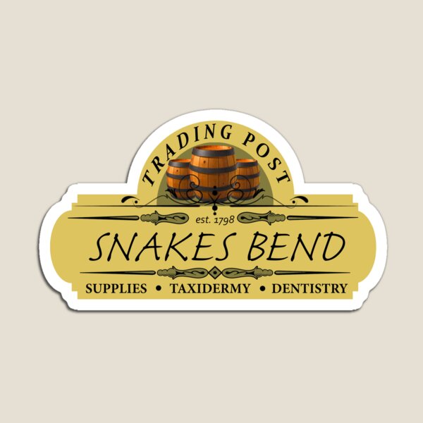 Almost Heroes - Snakes Bend Trading Post Magnet