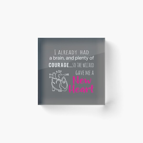 Item preview, Top New Heart Transplant Courage Wizard Design Pink designed and sold by LGamble12345.