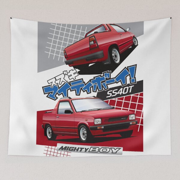Item preview, Suzuki MightyBoy red JDM designed and sold by teammightyboy.