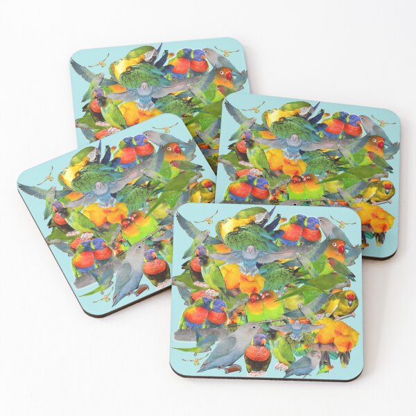 Item preview, Parrots, parrots, parrots designed and sold by Bwiselizzy.