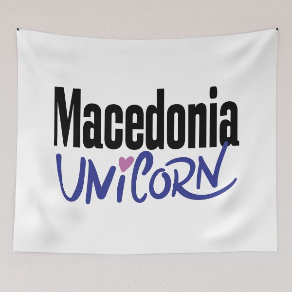 Item preview, Macedonia Unicorn Macedonian Macedonia Raised Me designed and sold by ProjectX23.