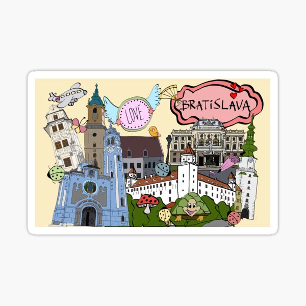 cool city Sticker
