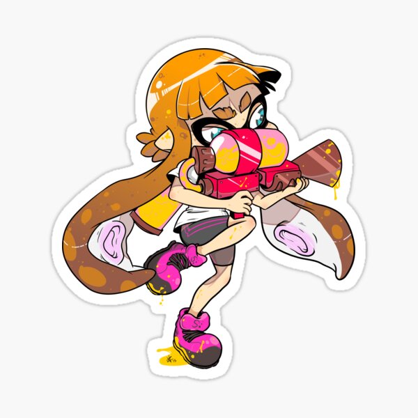 Item preview, Squid Kid - Orange designed and sold by puffandstuff.