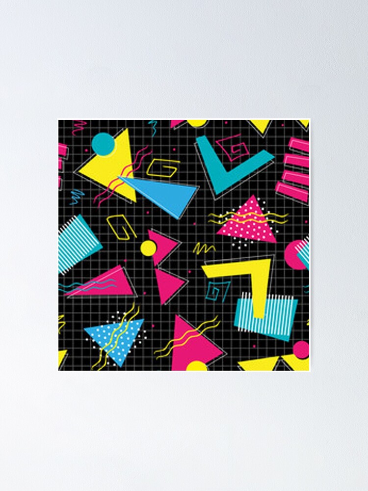 1980s New Wave Pattern