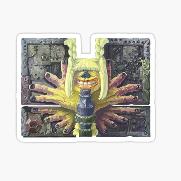 Butterfly man Sticker