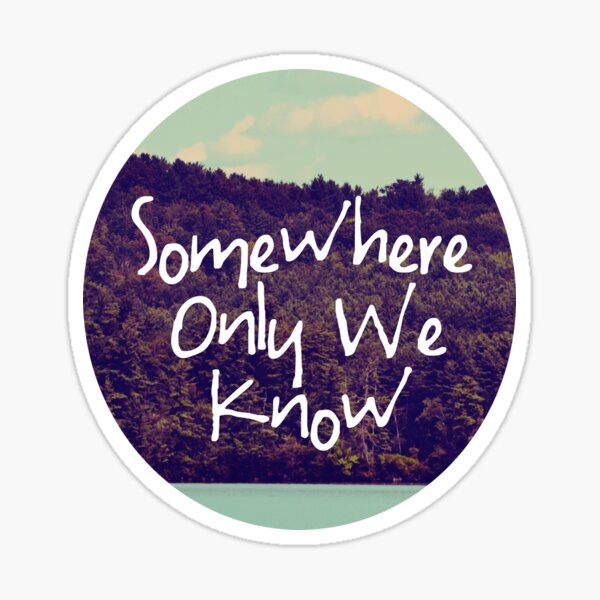 Somewhere Sticker