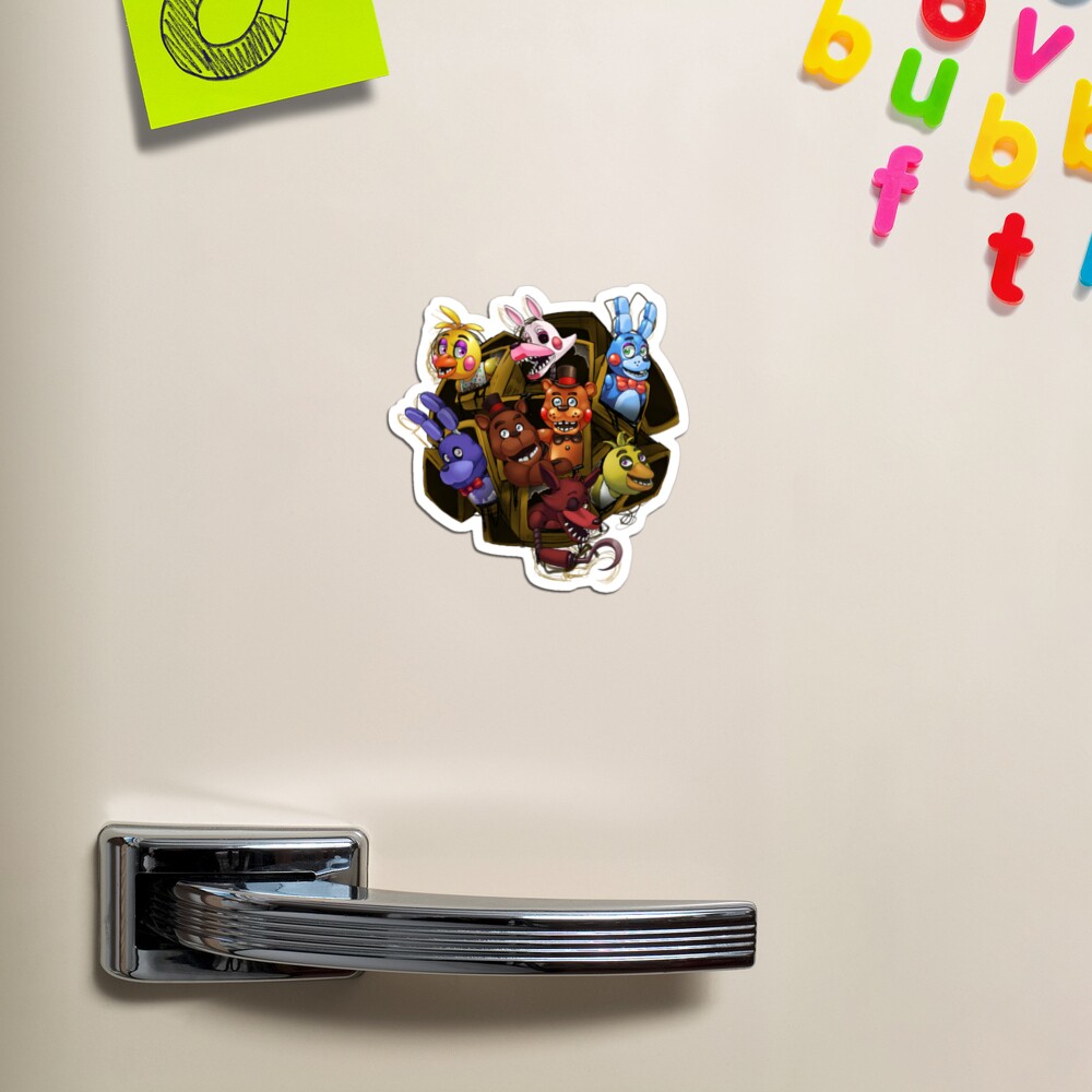 Five Nights at Freddy's 2 Magnet for Sale by scittykitty