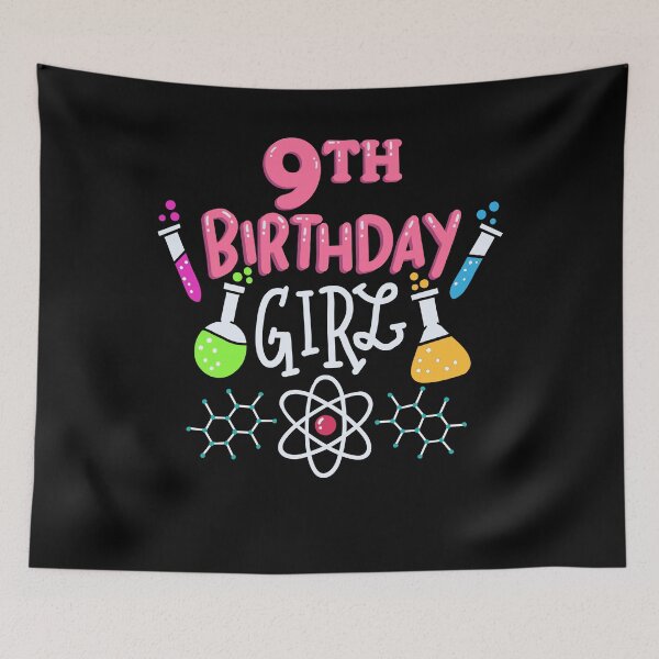 Item preview, 9th Birthday Science designed and sold by 4tomic.