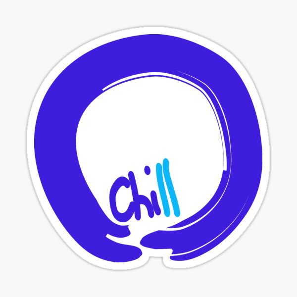 Aperçu de l'œuvre Enso - Chill créée et vendue par themindfulart.