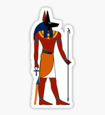 Anubis | Egyptian Gods, Goddesses, and Deities Sticker