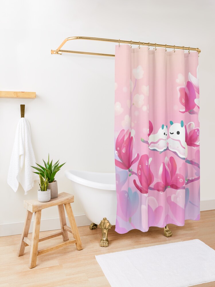 Magnolia sea slug | Shower Curtain