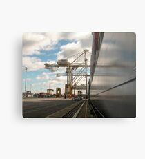 Shipping Metal Print