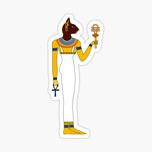 Bastet | Egyptian Gods, Goddesses, and Deities Sticker