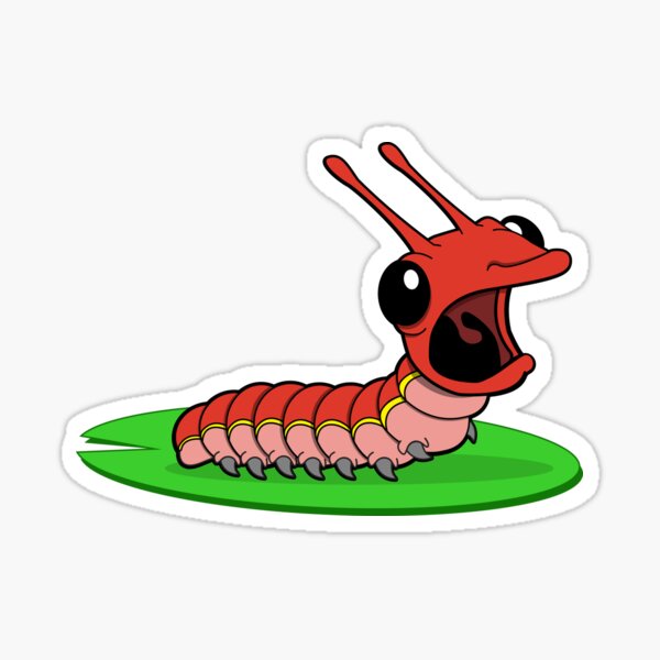 Screamapillar Sticker