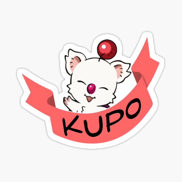 Moogle Final Fantasy Sticker