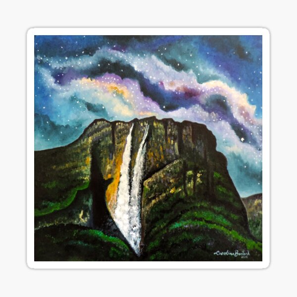 Kerepakupai-meru and the Milky Way / Kerepakupai-meru y la Vía Láctea Pegatina