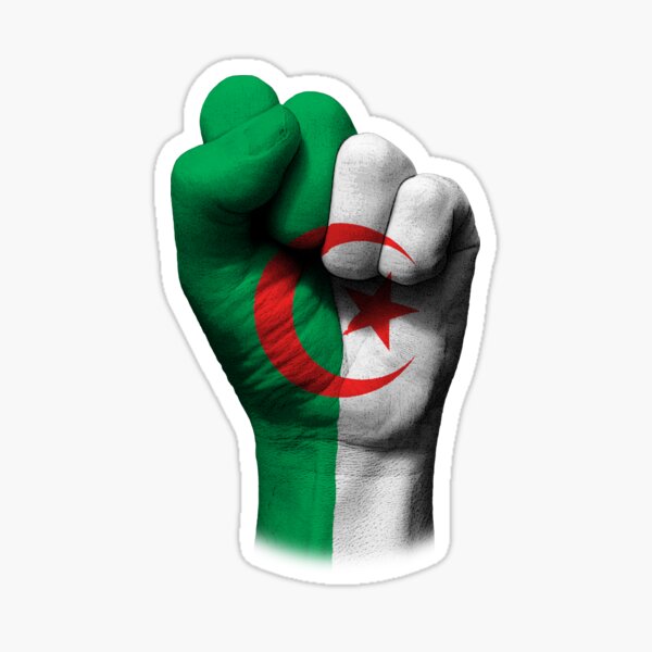 Sticker Autocollant Transparent arabe AZERTY - Alger Algérie