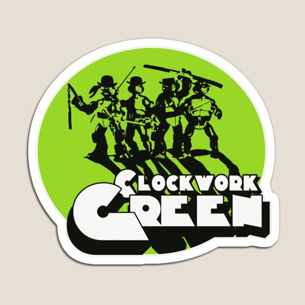 A Clockwork Green Magnet