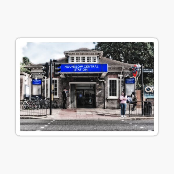 Hounslow Central Tube Station Sticker
