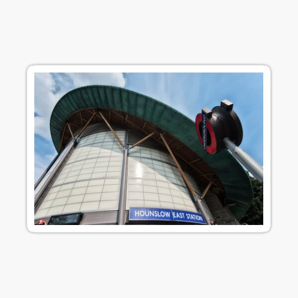 Hounslow East Tube Station Sticker