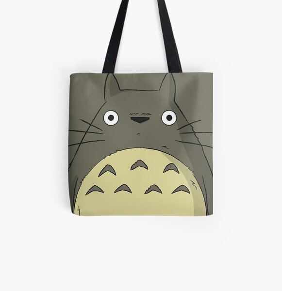 Simple Totoro iPhone Case All Over Print Tote Bag
