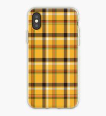 Yellow Plaid iPhone Case